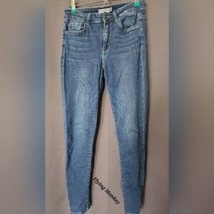 Flying Monkey Jeans, Women's Size 29W Flying Monkey Denim Blue Jeans